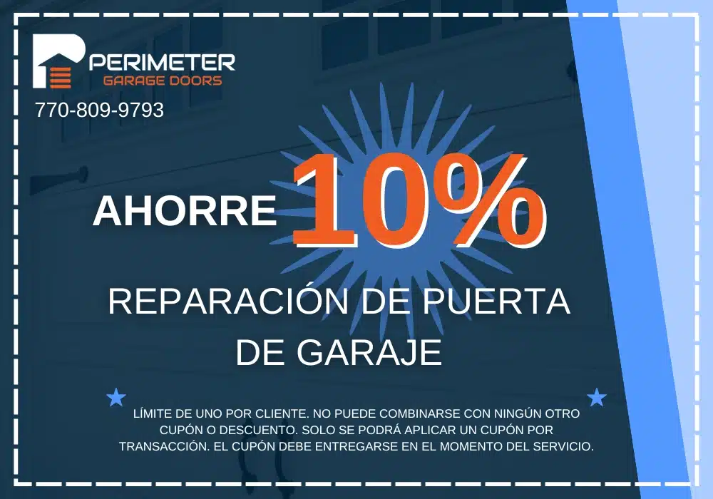 10% Descuento De Reparacion De Puerta De Garaje Con Perimeter Garage Doors