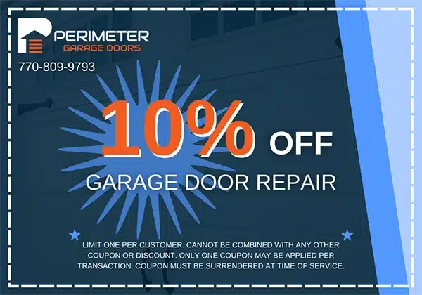 10 Percent Off Garage Door Repair In Georgia With Perimeter Garage Doors